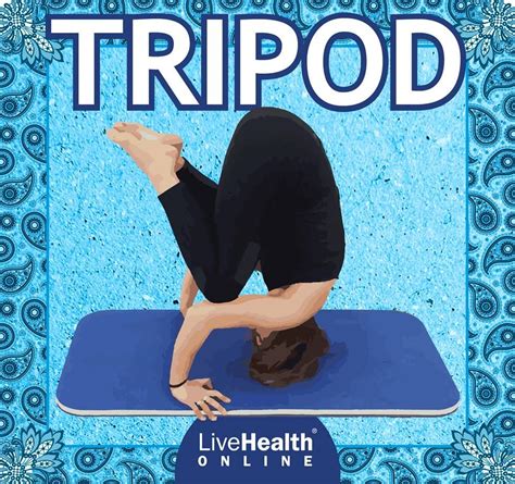 Yoga Tripod Pose Yoga Poses Yoga Flow