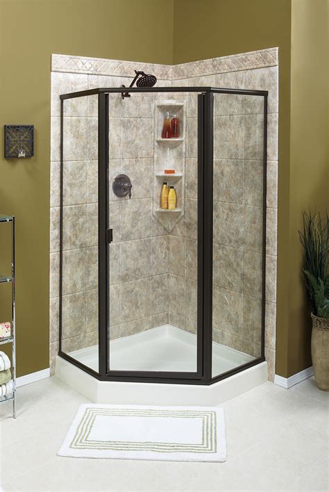 You can add sliding doors that mount to the top of the tub, but a less expensive and more decorative solution is to hang a shower curtain with a plastic liner. Bathtub to Shower Conversion North Texas | Replace Tub ...