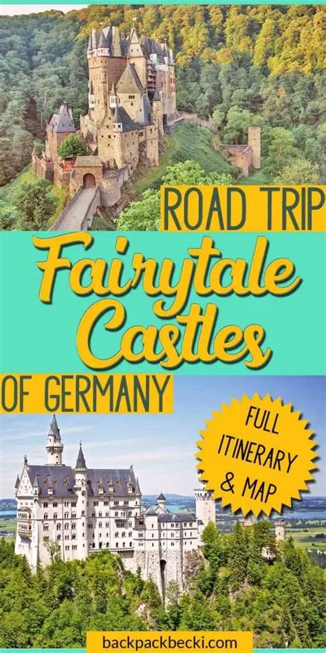 Fairytale Castles Of Germany Road Trip Guide Map 2 Europe Travel