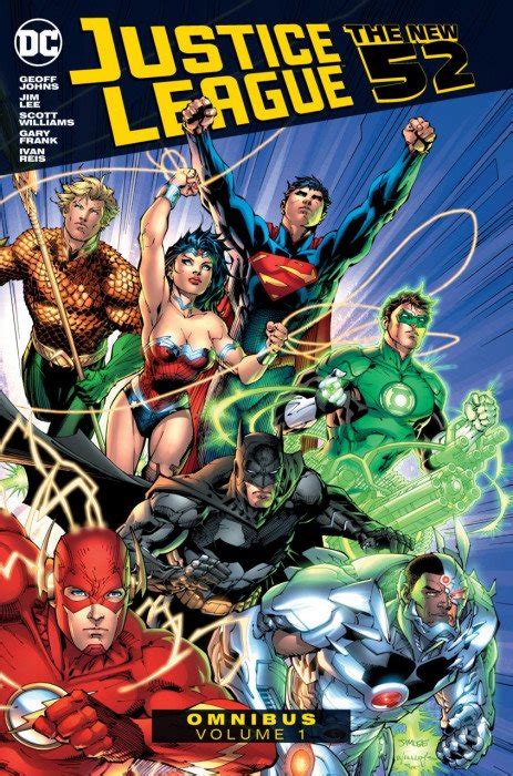 Justice League The New 52 Omnibus Hard Cover 1 Dc Comics Comic