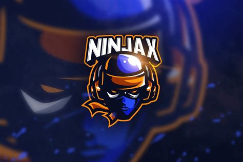 Ninja Game Mascot And Esport Logo Esport Logo Ninja Games Mascot Logo