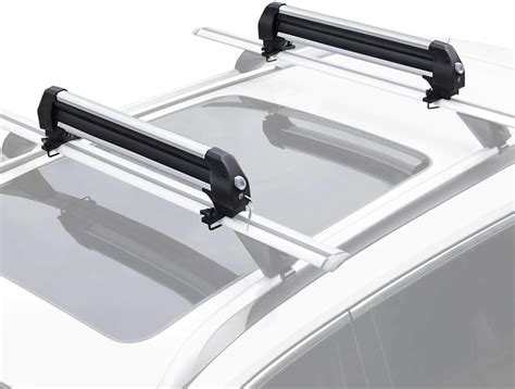 Aa Products 26 Aluminum Universal Ski Roof Rack Fits 2 Pairs Skis Or 2