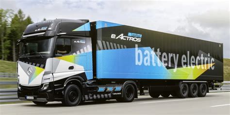 Mercedes Benz Eactros Longhaul Electric Truck With Km Range Arenaev