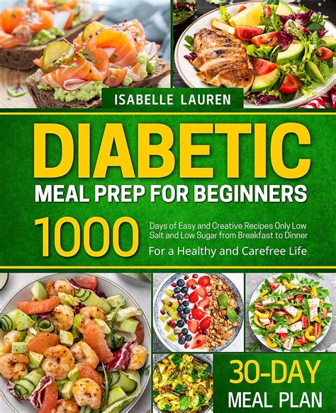 Diabetic Meal Prep For Beginners 2022 Edition • For A Healthy And