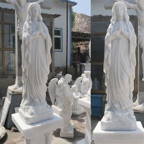 Catholic Garden Statues And Decor Blessed Mother Mary Outdoor You Fine