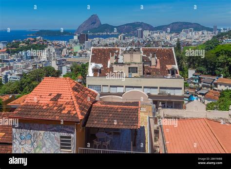 Cityscape From Santa Teresa Rio De Janeiro Brazil Stock Photo Alamy