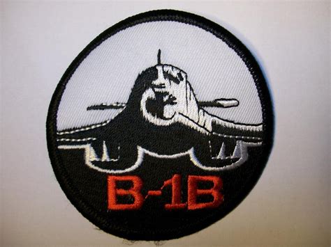 B 1b Tygmärke Usaf Färg Patchar Rank And Märken Us Air Force Usaf