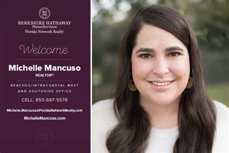 Berkshire Hathaway Homeservices Florida Network Realty Welcomes Michelle Mancuso Berkshire