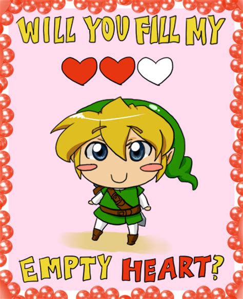 Zelda Valentine Card For Mystearica By Napukin On Deviantart