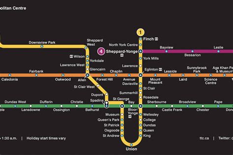 This Is What The Ttc Subway Map Will Look Like In 2021