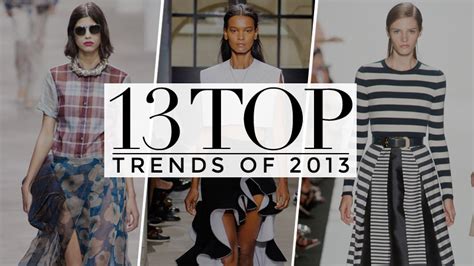 The Top Fashion Trends Of 2013 Stylecaster