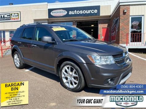 Pre Owned 2015 Dodge Journey Rt Leather Seats Bluetooth Suv In
