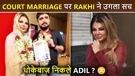 Rakhi Sawant Confirms Being Married Blames Adil For Hiding Truth Shocking Video Dailymotion