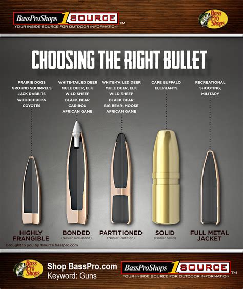 Use This Rifle Caliber Chart to Pick the Right Ammo for Hunting | Bass ...