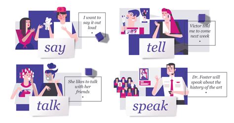 The Verbs Say Tell Talk Speak In English Adis Language School