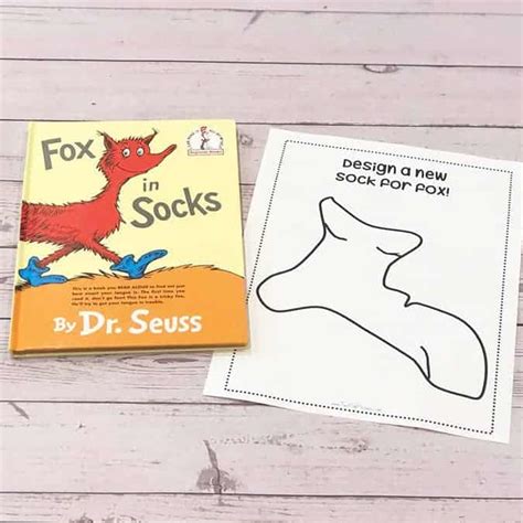 Dr Seuss Fox In Socks Coloring Pages Home Design Ideas