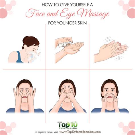 How To Give Yourself A Face And Eye Massage For Younger Skin Top 10