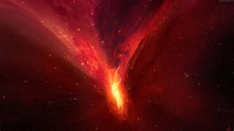 Red Space Hd Wallpapers Top Free Red Space Hd Backgrounds