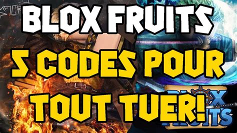 You can choose to fight against formidable enemies or have powerful boss battles while sailing across the ocean to find hidden secrets. 5 CODES POUR TOUT TUER SUR BLOX FRUITS - ROBLOX - YouTube