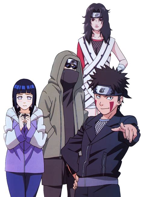 Kurenai Yūhi And Her Team Shino Shino Aburame Naruto Personagens