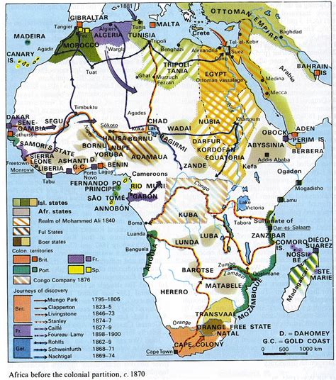 Africa Map African Empires Africa