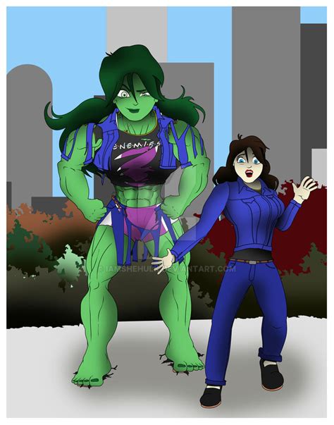 she hulk transformation herself and her alter ego by iamshehulk on deviantart
