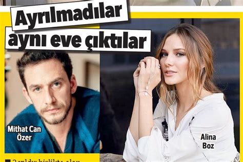 Alina Boz And Mithat Can Ozer Began To Live Together Turkish Series