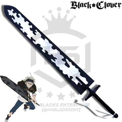 44 Demon Slayer Sword Of Asta Black Clover Swords Br Spring Steel