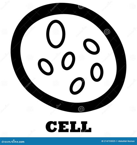 Human Cell Icon Design Stock Vector Illustration Of Cell 214733025