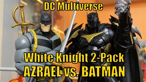 Dc Multiverse Curse Of The White Knight Batman Vs Azrael 2 Pack