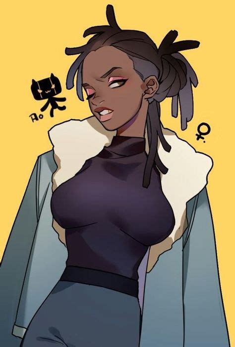 17 Black Anime Characters Ideas Black Anime Characters Character Art