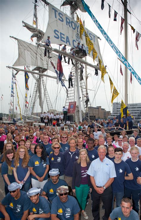 Hrh Visits Fleet At Royal Greenwich Tall Ships Festival Sail Training