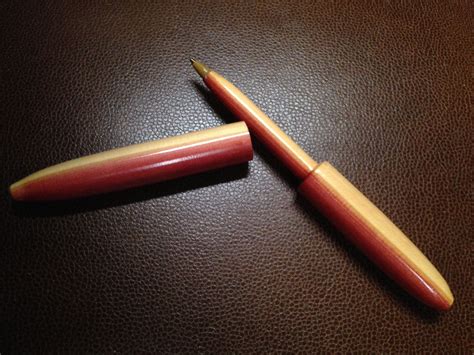 Wood Turned Cedar Pen With Cap Using Bic Pen Refill Pen Turning Wood