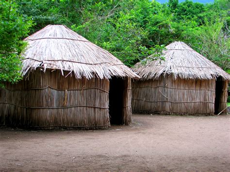 Bohio At The Centro Ceremonial Indigena Tibes Taino Indi