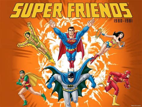 Super Friends Friends Season Superfriends Cartoon Superfriends