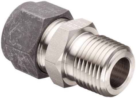Buy Parker Cpi 4 4 Fbz Ss 316 Stainless Steel Compression Tube Fitting Adapter 1 4 Tube Od X