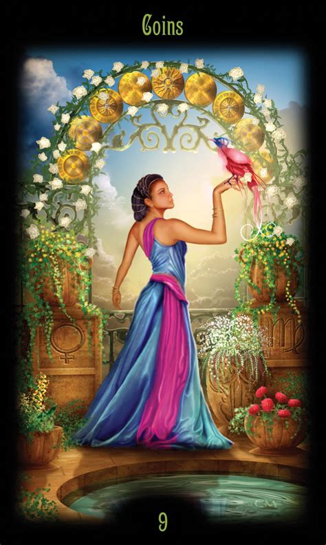 Discover the meanings of all tarot cards and learn the interpretations for love, business, work, feelings, outcome, future positions, positives, negatives and cards as yes or no. Nine of Coins in 2020 | Divine tarot, Tarot, Tarot card meanings