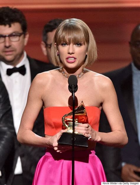 Grammy Awards 2016 Taylor Swift Responds To Kanye West Diss During