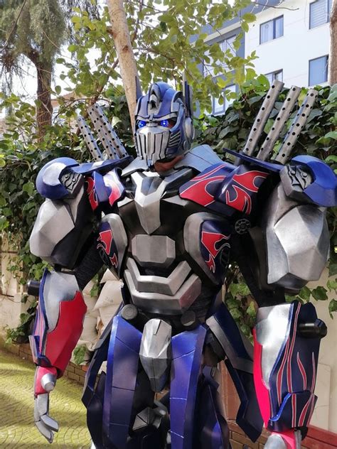 optimus prime transformers cosplay costume etsy uk