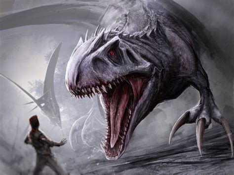 Indominus Rex By Tapwing Deviantart Com On DeviantArt Jurassic Park