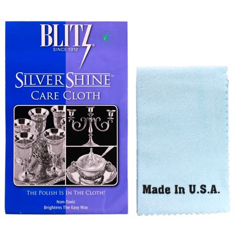Silver Shine Care Cloth 285x34cmsilver Polishing Clothanti Tarnish