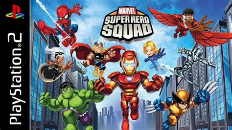 Marvel Super Hero Squad Ps2 Gameplay Youtube