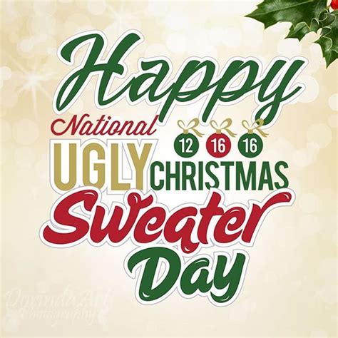 National Ugly Christmas Sweater Day Is Celebrated On The Third Friday