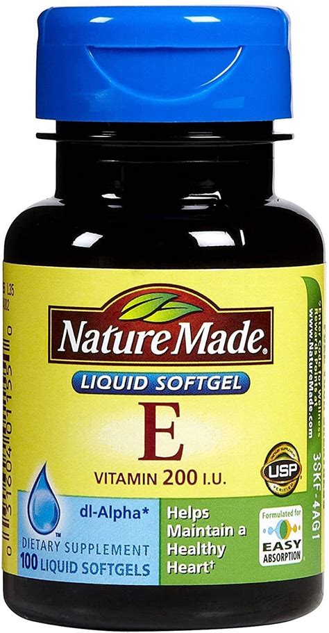 If you also take orlistat (alli, xenical), do not take it. Nature Made Vitamin E 200 IU Softgels, 100 ct ...