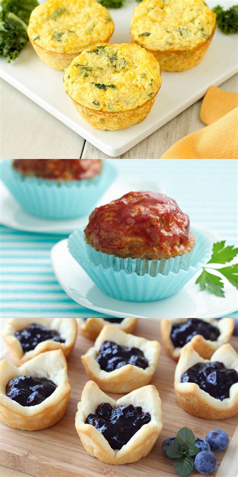 20 Muffin Pan Recipes For Perfect Portion Control Mini Cupcake Pan