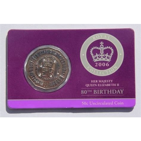 She became queen when her father, king george vi, died on 6 february 1952. 2006 Queen's 80th Birthday RAMINT Coin