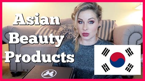 asian beauty products youtube