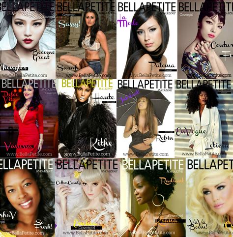 Bella Petite Magazine Covergirl Announcement Petite Models Womens