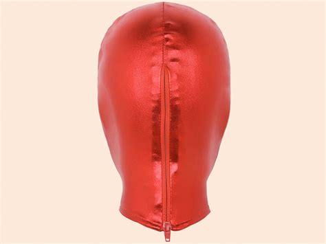 Bdsm Hood Bondage Mask Fetish Mask Sex Face Mask Sex Hood Etsy