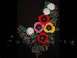 Machine Embroidery 3d Flower Designs Images